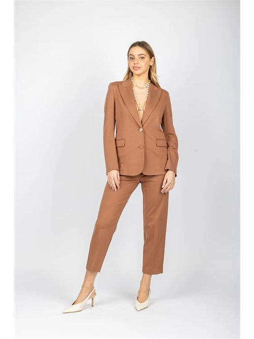 Pantalone sigaretta VICOLO | TD0246/COGNAC